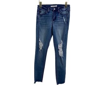 KanCan Estilo KC11071 Womens Size 26 Denim Distressed Blue Jeans Pants